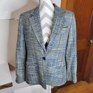 Chic Women's Plaid Blazer